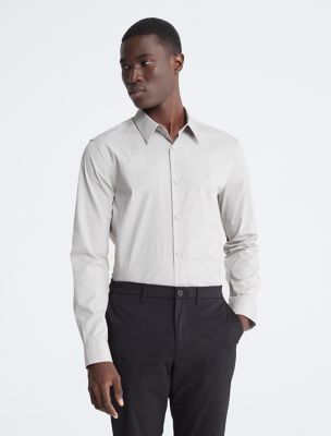 Slim Stretch Shirt, Drizzle
