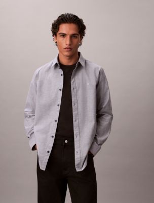 Solid Classic Oxford Button-Down Shirt, Dark Sapphire