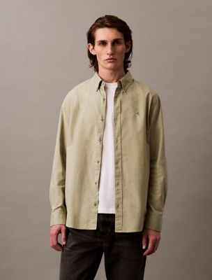 Oxford Classic Button-Down Shirt, Tea