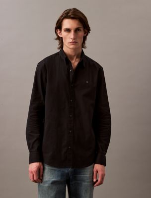 Oxford Classic Button-Down Shirt, Black