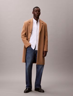 Мужские рубашки Calvin Klein Solid Oxford Classic Button-Down Shirt — фото 3