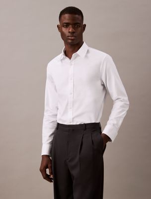 Solid Oxford Classic Button-Down Shirt, Brilliant White