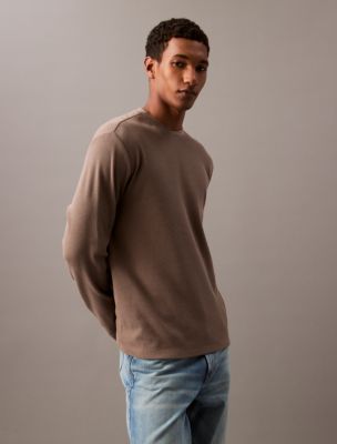 Waffle Crewneck T-Shirt, Falcom