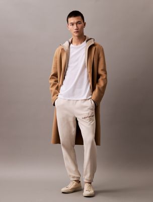 Archive Logo Fleece Joggers, Chalk