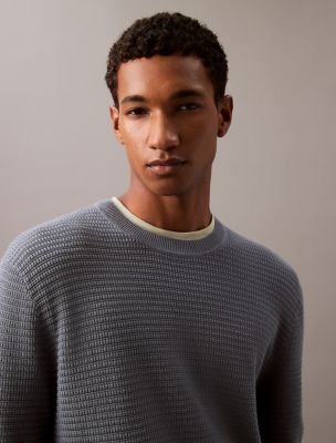 Brushed Waffle Half-Zip Mock-Neck Sweater | RW&CO.