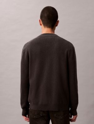 Мужские свитеры Calvin Klein Smooth Cotton Sweater Bomber Jacket — фото 5