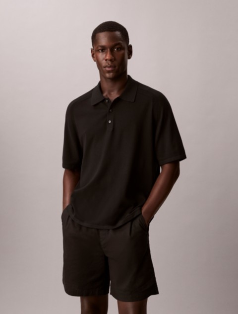 Мужские свитеры Calvin Klein Tech Knit Sweater Polo Shirt