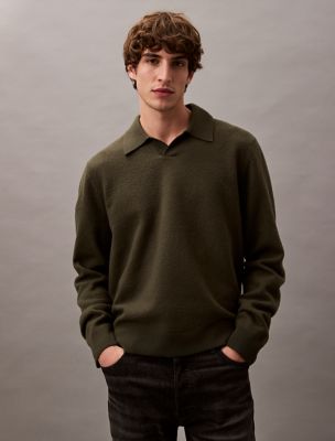 Boiled Wool Polo, Deep Depth