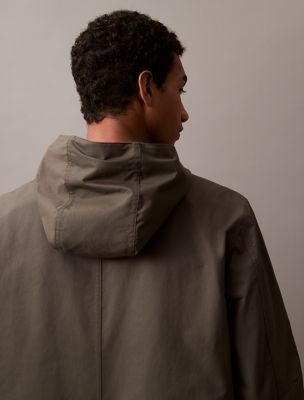 Cotton Nylon Lightweight Coat | Calvin Klein