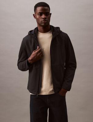 Lined Soft Shell Jacket, Black Beauty