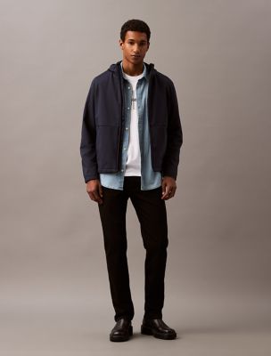 Lined Soft Shell Jacket, Dark Sapphire