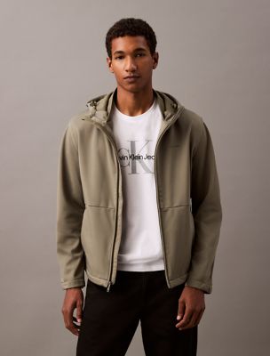 Lined Soft Shell Jacket, Dusty Olive