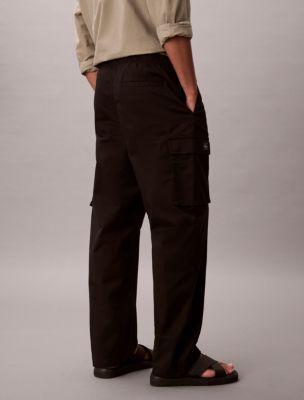 Мужские брюки Calvin Klein Cotton Stretch Straight Fit Cargo Pants — фото 3