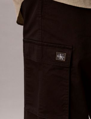 Мужские брюки Calvin Klein Cotton Stretch Straight Fit Cargo Pants — фото 4