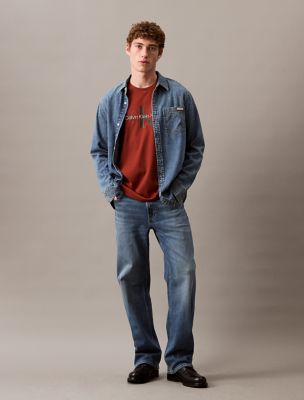 90s Straight Jeans, Tinted Stone