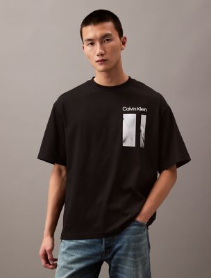 Body Graphic Relaxed Crewneck T-Shirt, Black Beauty