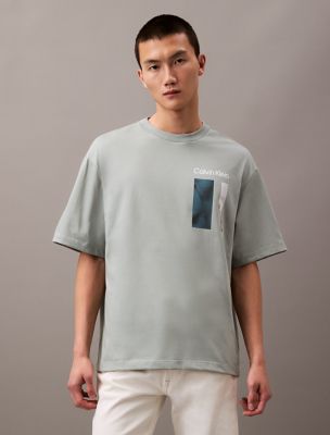 Body Graphic Relaxed Crewneck T-Shirt, Slate