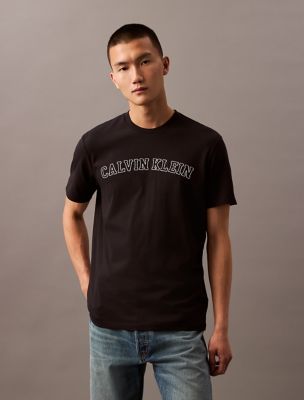 Varsity Logo Graphic Classic T-Shirt, Black Beauty