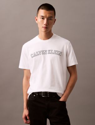 Varsity Logo Graphic Classic T-Shirt, Brilliant White