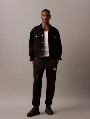 Archive Logo Fleece Jogger, Black