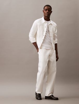 Japanese Kurabo 90s Loose Fit Jeans, Classic White