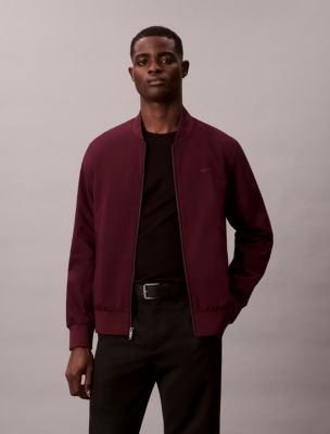 Matte Bomber Jacket, Passion Plum 