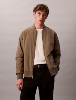 Matte Bomber Jacket, Bungee Cord