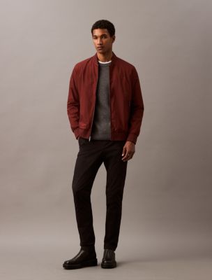 Blouson d’aviateur mat, racine rouillée