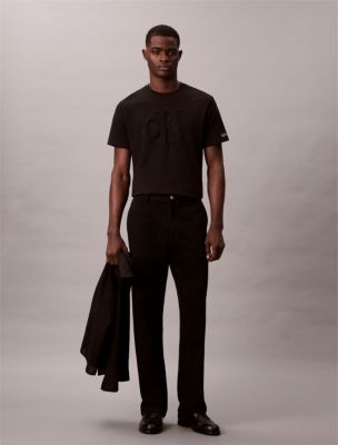 Мужские футболки Calvin Klein Embossed Monogram Classic T-Shirt — фото 2