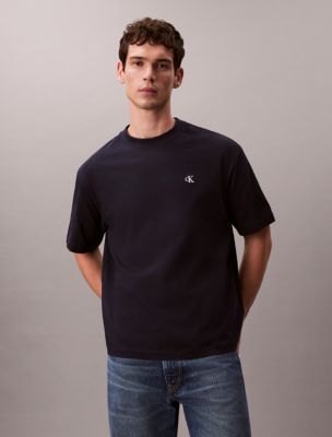 Archive Logo Relaxed Crewneck T-Shirt, Dark Sapphire