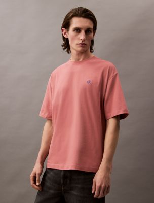 Archive Logo Relaxed Crewneck T-Shirt, Light Mahogany