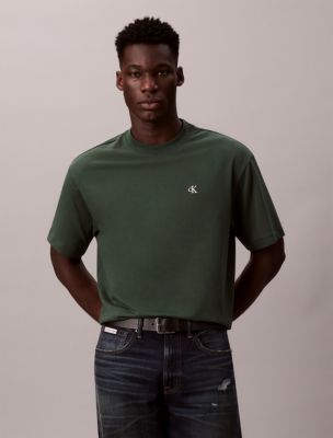 Archive Logo Relaxed Crewneck T-Shirt, Sycamore