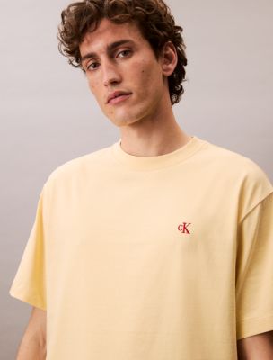 Archive Logo Relaxed Crewneck T-Shirt, Sunlight