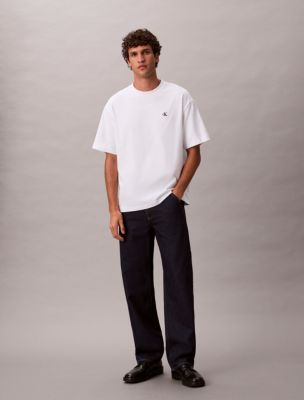 Archive Logo Relaxed Crewneck T-Shirt, Bright White