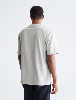 Tシャツ・カットソー ^ ^ 4color men's relaxed fit archive logo short s Calvin Klein Mens Relaxed Fit Archive Logo Crewneck Short