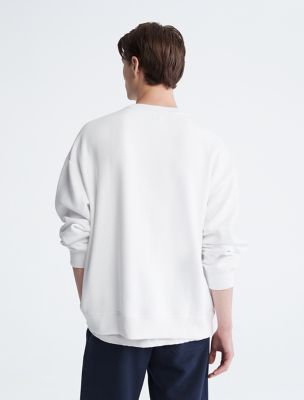 Relaxed Fit Archive Logo Fleece Sweatshirt | Calvin Klein® USA