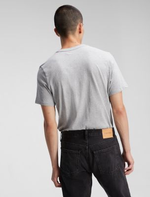 Мужские футболки Calvin Klein Smooth Cotton Monogram T-Shirt — фото 2