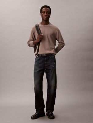 Smooth Cotton Sweater, Falcon