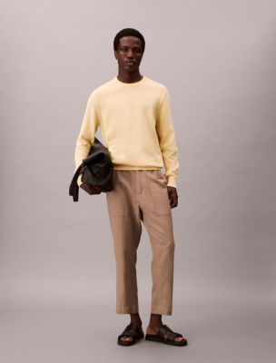 Smooth Cotton Sweater, Sunlight
