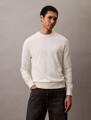Smooth Cotton Sweater, Tofu