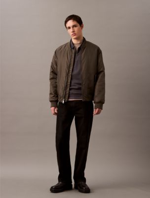 Tech Pique Zip Polo Shirt, Ebony