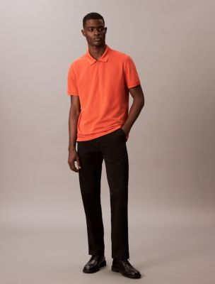 Tech Pique Zip Polo Shirt | Calvin Klein® USA