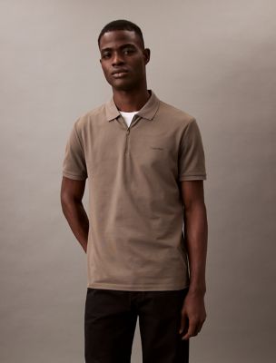 Tech Zip Polo Shirt, Bungee Cord