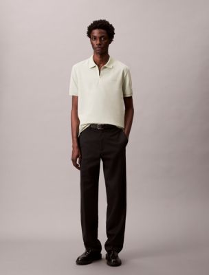 Tech Pique Zip Polo Shirt | Calvin Klein