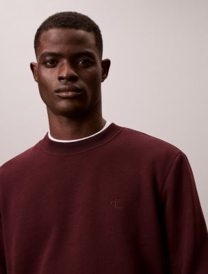 Archive Logo Fleece Crewneck Sweatshirt, Moroccan Brown 