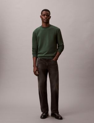 Archive Logo Fleece Crewneck Sweatshirt | Calvin Klein