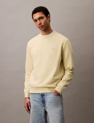 Archive Logo Fleece Crewneck Sweatshirt, Hay