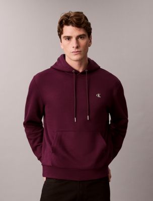 Archive Logo Fleece Hoodie, Passion Plum 