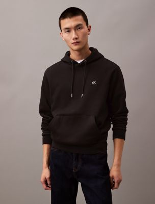 Archive Logo Fleece Hoodie, Black Beauty