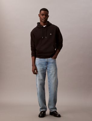 【CK JEAN】LONG SLEEVE ARCHIVE FLEECE HOODIE 40QM431 Archive Logo Fleece Hoodie | Calvin Klein